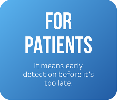 A close-up of the Lunera device